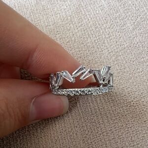 NWOT  Bomb Party Morganite Ring Size 8